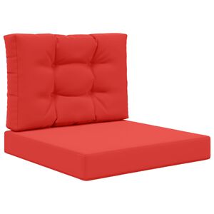 vidaXL Coussin de canap&eacute; d'ext&eacute;rieur Polyester Rouge 60 x 60 cm