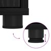 vidaXL Ensemble meuble TV 4 pcs Ch&ecirc;ne noir Bois d'ing&eacute;nierie