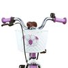 vidaXL V&eacute;lo pour Enfants 18 Pouces pour les 5-7 ans Pourpre