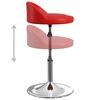vidaXL Tabouret de bar Rouge bordeaux Similicuir