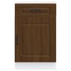 vidaXL Armoire de cuisine Kalmar ch&ecirc;ne marron bois d'ing&eacute;nierie