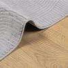 vidaXL Tapis IZA poils courts style scandinave gris 200x280 cm