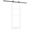 vidaXL Porte coulissante ORKDAL Blanc 83 x 211 cm