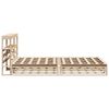 vidaXL Cadre de lit sans matelas 160x200 cm bois massif de pin