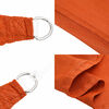 vidaXL Voile d'ombrage 160 g/m&sup2; rectangulaire orange 6x7 m PEHD
