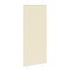 vidaXL Store pliss&eacute; cr&egrave;me 90x200 cm largeur du tissu 89,4 cm polyester