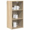 vidaXL Armoire suspendue avec stockage Ch&ecirc;ne Sonoma 40 x 29,5 x 80 cm