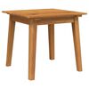 vidaXL Chaise de jardin 3 pcs Marron Bois d'Acacia Massif