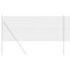 vidaXL Cl&ocirc;ture en fil soud&eacute; Gris 0.6 x 25 m