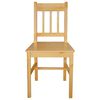 vidaXL Chaises &agrave; manger lot de 6 pin&egrave;de