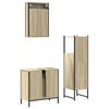 vidaXL Ensemble de meubles de salle de bain 3 pcs ch&ecirc;ne sonoma