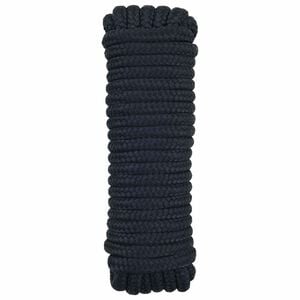 vidaXL Corde de bateau 10 mm 6 m Bleu royal Polyester