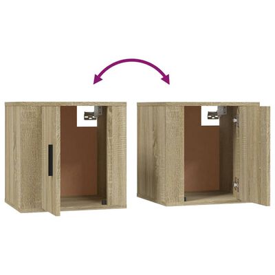 vidaXL Ensemble de meubles TV 4 pcs Chêne sonoma Bois d'ingénierie