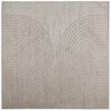 vidaXL Tapis d'int&eacute;rieur GALATI Beige 240 x 240 cm Polyester