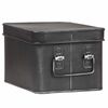 LABEL51 Bo&icirc;te de rangement Media 22x17x13 cm M Noir antique