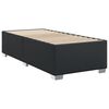 vidaXL Cadre de lit sans matelas noir 100x200 cm similicuir