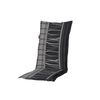 Madison Coussin de chaise &agrave; haut dossier Lines 123x50 cm gris