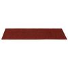 vidaXL Tapis d'escalier autocollants 15 pièces 60 x 25 cm Rouge bordeaux Rectangulaire