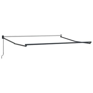 vidaXL Manual Awning Frame 3 x 2,5 m Anthracite