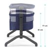 Kinderkraft Lit b&eacute;b&eacute; 2 en 1 BEA Bleu marine
