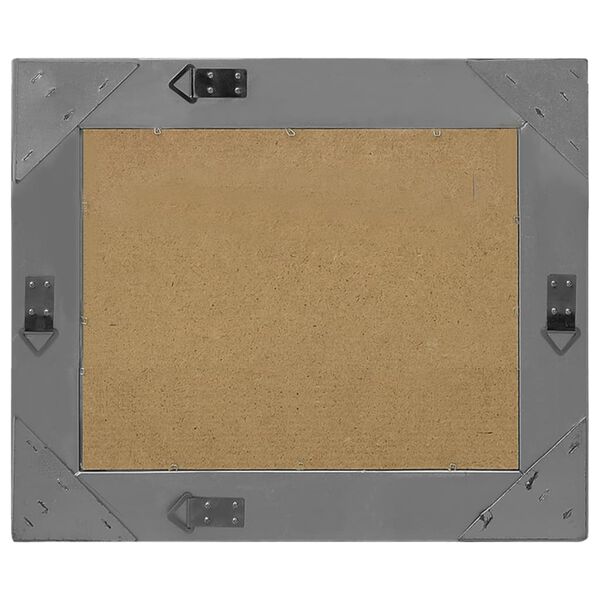 vidaXL Miroir mural style baroque 50x40 cm noir