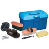 Kerbl Bo&icirc;te de toilettage pour chevaux avec 7 accessoires Bleu 321775