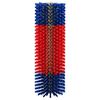 vidaXL Brosses pour le bétail Rouge et bleu 20 x 9 x 50 cm