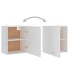 vidaXL Armoire suspendue "Lyon" Blanc 50 x 31 x 60 cm Bois d'ingénierie