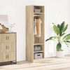 vidaXL Garde-robe Ch&ecirc;ne sonoma 50x50x200 cm Bois d'ing&eacute;nierie