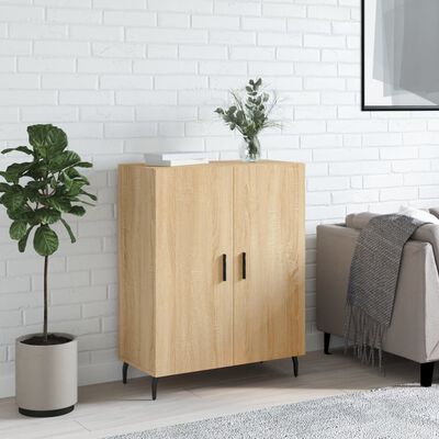 vidaXL Buffet chêne sonoma 69,5x34x90 cm bois d'ingénierie