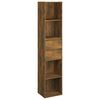 vidaXL Biblioth&egrave;que Ch&ecirc;ne fum&eacute; 36x30x171 cm Bois d'ing&eacute;nierie
