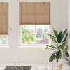 vidaXL Store enrouleur avec des rideaux Marron 110 x 220 cm Bambou