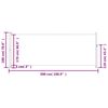 vidaXL Auvent lat&eacute;ral r&eacute;tractable de patio 180x500 cm Marron