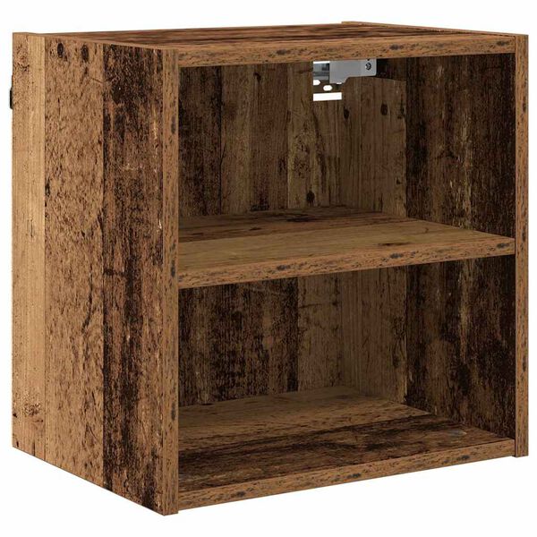 vidaXL Armoire suspendue avec stockage Bois ancien 40 x 29,5 x 40 cm