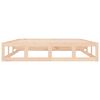 vidaXL Cadre de lit sans matelas 200x200 cm bois massif