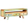 vidaXL Meuble TV 117x30x41 cm Bois de r&eacute;cup&eacute;ration massif