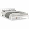 vidaXL Cadre de lit extra long sans matelas 140x210 cm bois massif pin