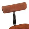 vidaXL Tabourets de bar lot de 2 49x43x79 cm bois de manguier massif