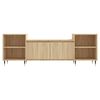 vidaXL Meuble TV Ch&ecirc;ne sonoma 160x35x55 cm Bois d'ing&eacute;nierie