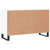 vidaXL Buffet blanc 100x36x60 cm bois d'ing&eacute;nierie