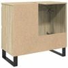 vidaXL Armoire salle de bain ch&ecirc;ne sonoma 65x33x60 cm