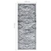 vidaXL Tapis BCF Gris oriental 100x250 cm
