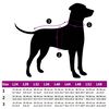 vidaXL Manteau pour chiens avec harnais imperm&eacute;able r&eacute;fl&eacute;chissant L68