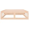 vidaXL Cadre de lit sans matelas 90x200 cm bois massif