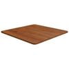 vidaXL Dessus de table carr&eacute; Marron fonc&eacute;60x60x1,5cm Bois ch&ecirc;ne trait&eacute;