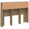 vidaXL Armoire &agrave; t&ecirc;te de lit Artisan Ch&ecirc;ne 140x19x103,5 cm