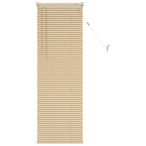 vidaXL Store V&eacute;nitien R&eacute;glable Marron clair avec motif 150 x 40 cm PVC
