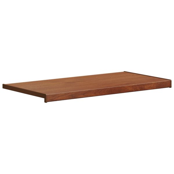 vidaXL Appui de fen&ecirc;tre Bois Brun 60 x 45 x 4,5 cm PVC