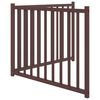 vidaXL Barri&egrave;re pour chien pliable 2 panneaux 160 cm bois sapin massif