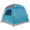 vidaXL Tente de familiale igloo 6 personnes bleu imperméable